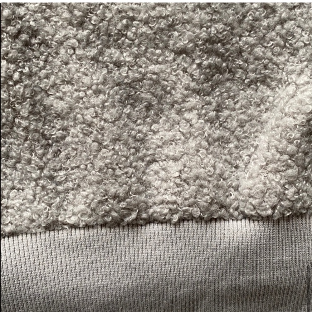 Womens Fuzzy Sherpa Fleece
Crewneck Pullover - Picture 5 of 5